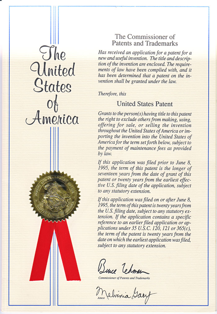 Charismon® Patent USA